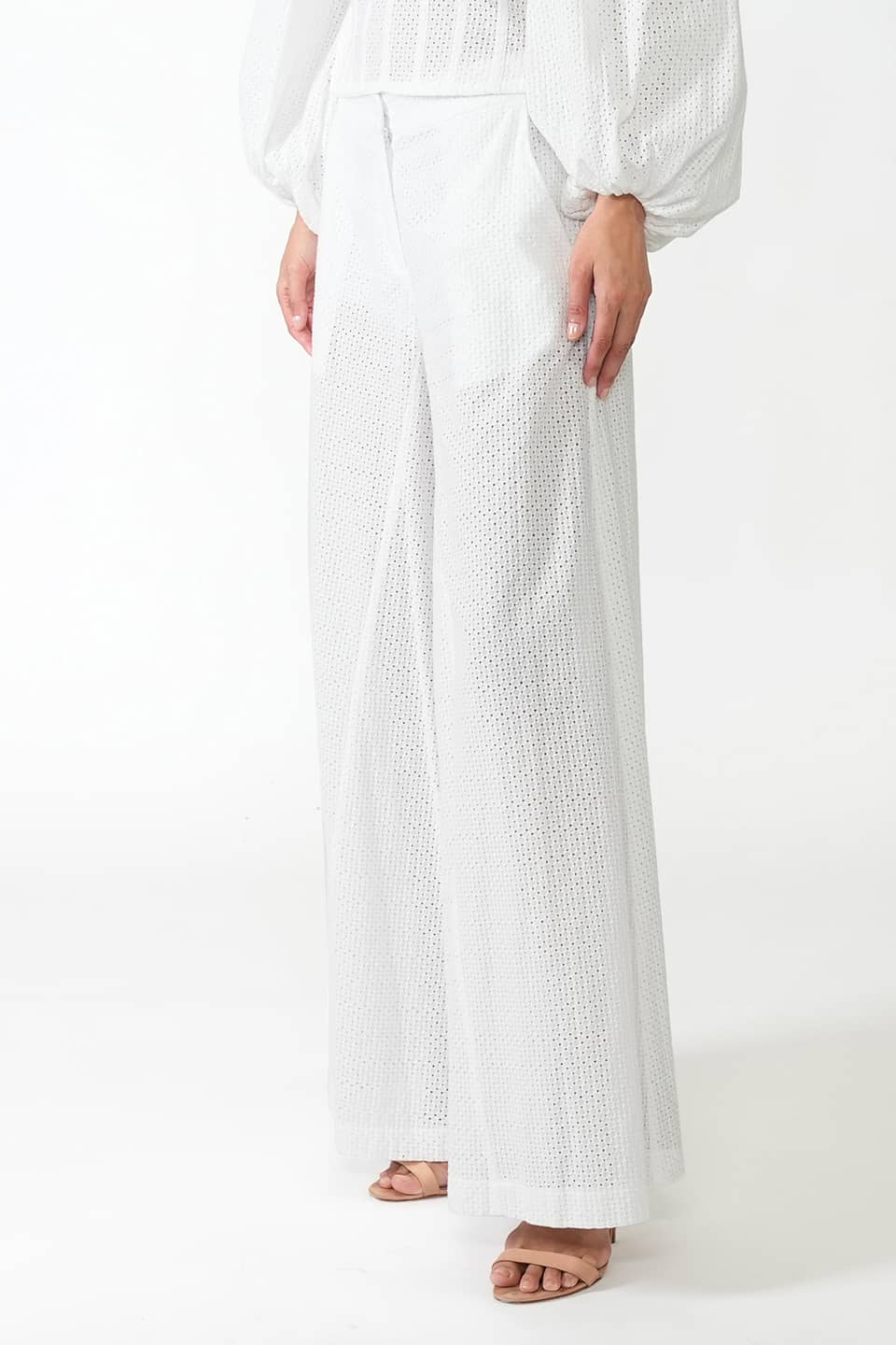 Designer White Women pants, shop online with free delivery in UAE. Product gallery 4