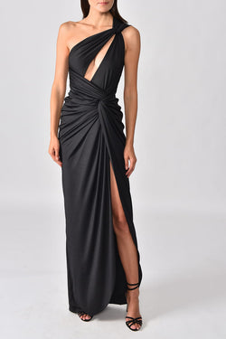 Hamel | Black One shoulder Dress