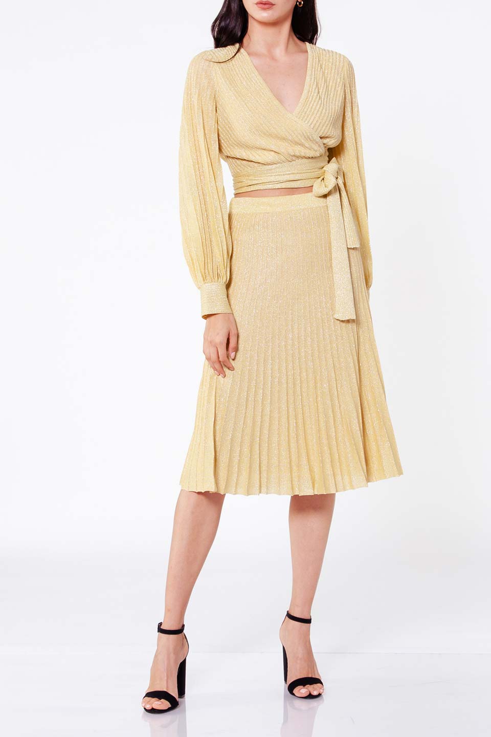 Shop online trendy Yellow Skirts from Kukhareva London Fashion designer. Product gallery 1