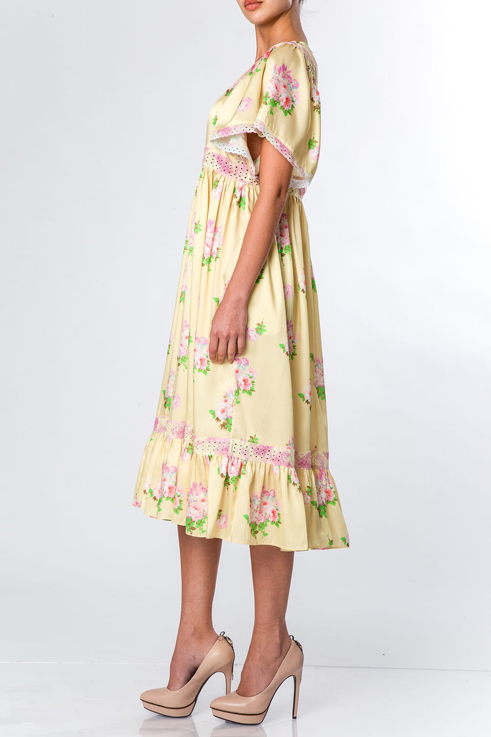Thumbnail for Product gallery 4, Manoush blossom long dress side