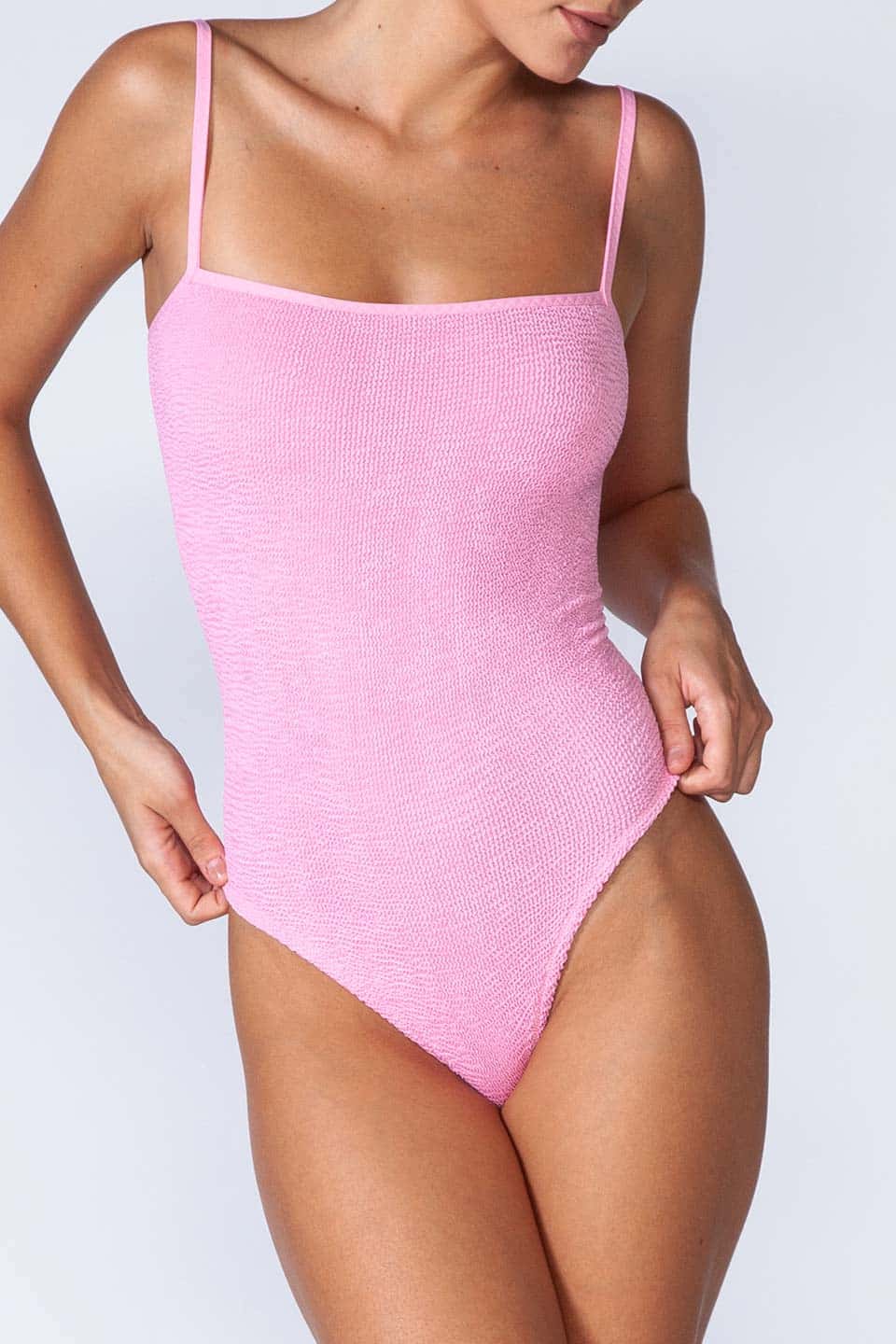 Thumbnail for Product gallery 5, Blume Swimsuit Pink from MC2 Saint Barth in movement