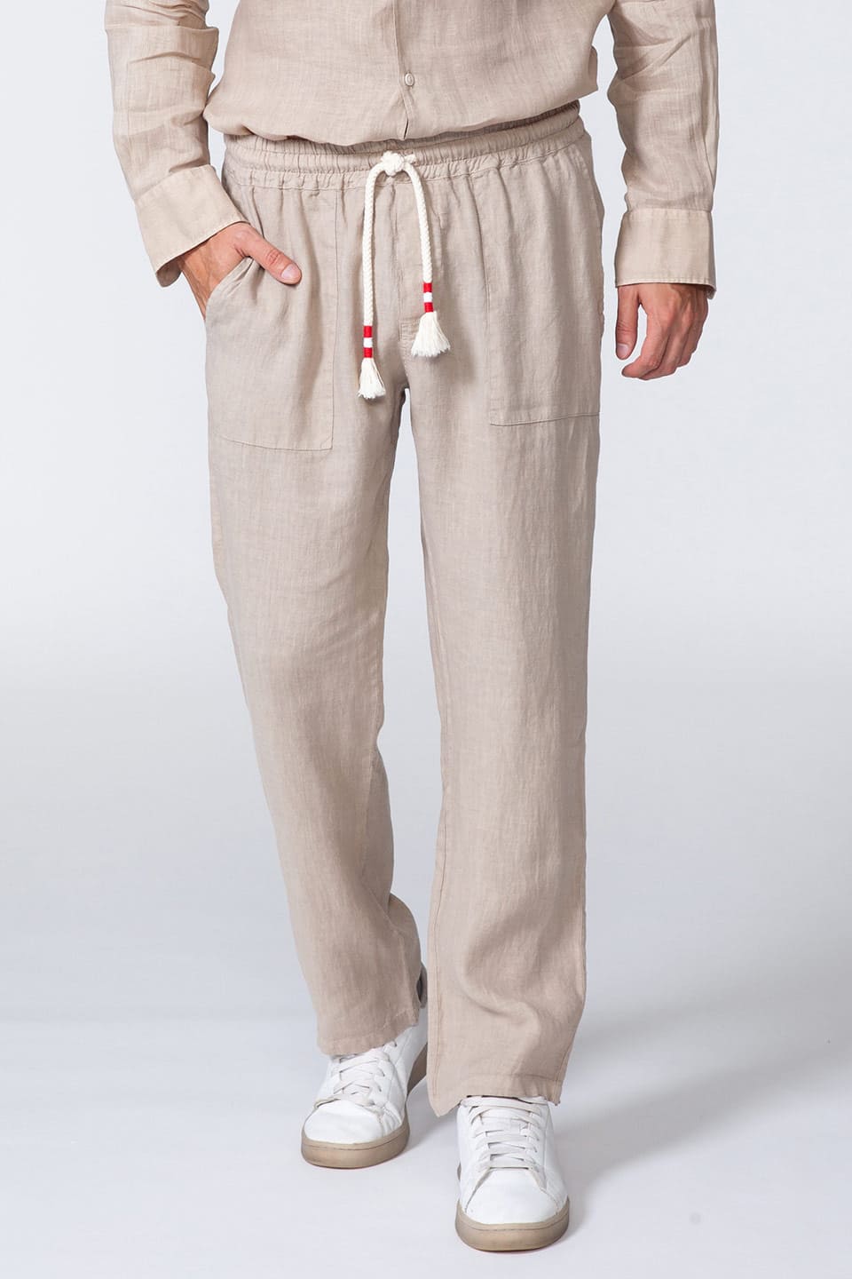 Thumbnail for Product gallery 5, MC saint barth male calais trousers beige main