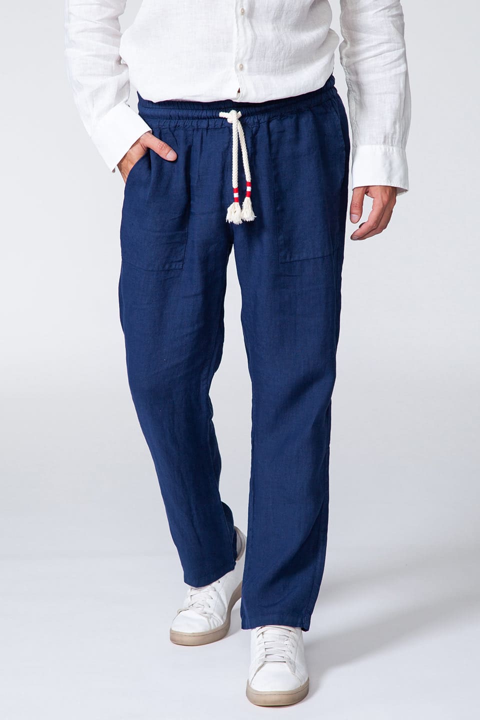 Thumbnail for Product gallery 7, MC saint barth male calais trousers navy blue main