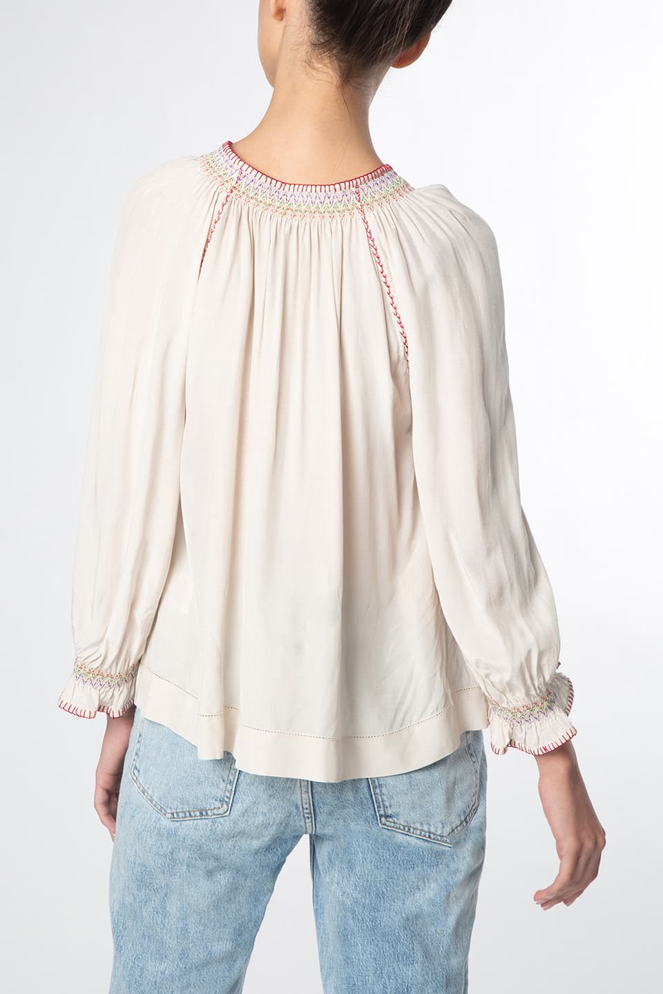 Designer Beige Women blouses, shop online with free delivery in UAE. Product gallery 2