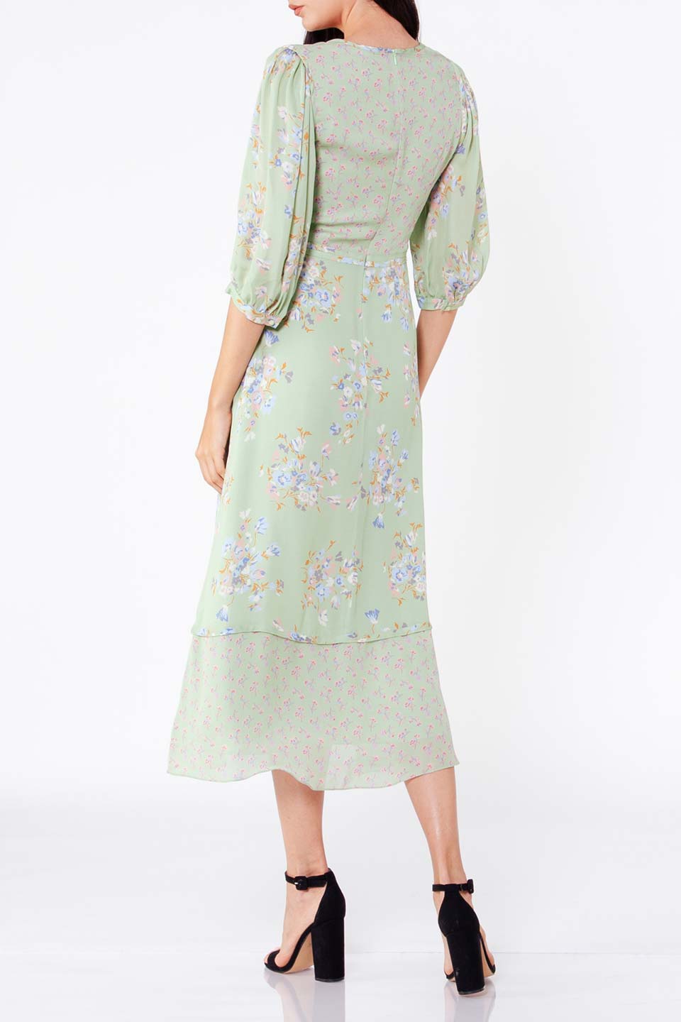 Designer Green Midi dresses, shop online with free delivery in UAE. Product gallery 2