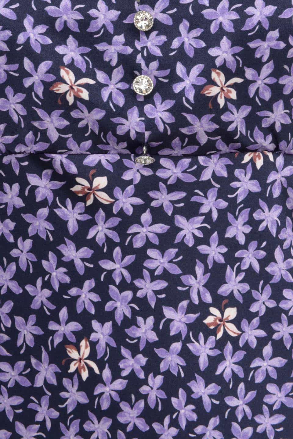 Vilshenko flora dress detail