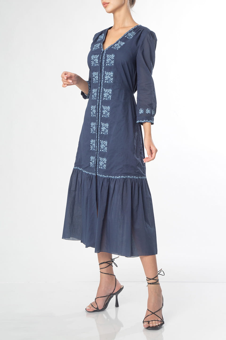 Designer Blue Midi dresses, shop online with free delivery in UAE. Product gallery 3