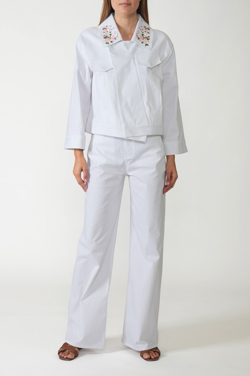 Shop online trendy White Women blazers from Vivetta Fashion designer. Product gallery 1