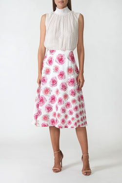 Vivetta | Rose Print Skirt