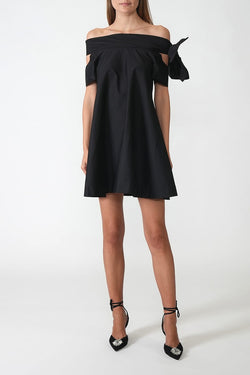 Vivetta | Mini Wide Dress Black