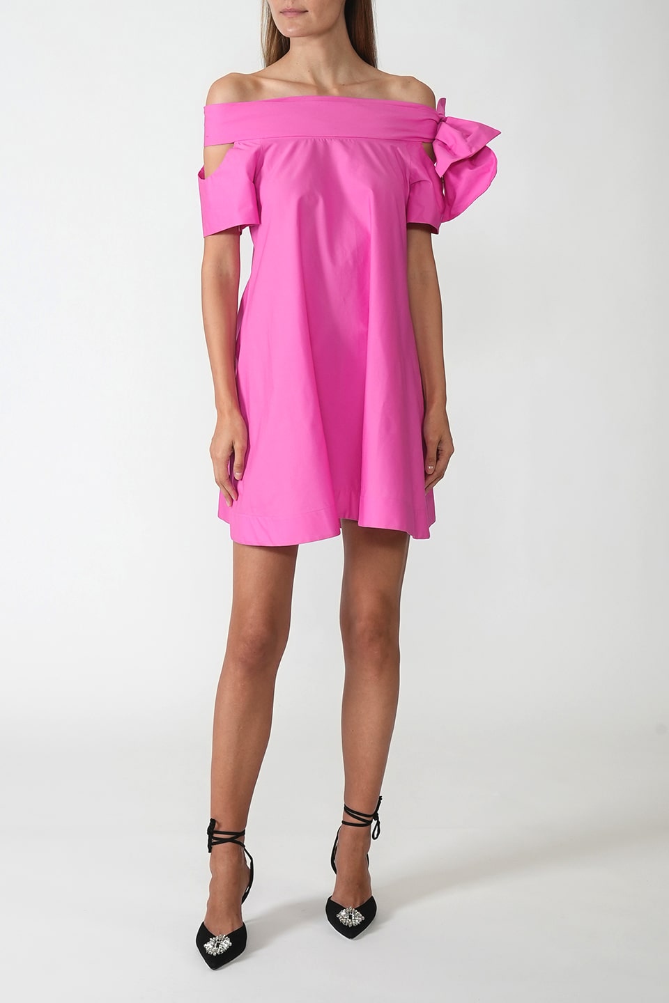 Shop online trendy Pink Mini dresses from Vivetta Fashion designer. Product gallery 1